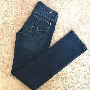 7 for All Mankind Straight Leg Jeans